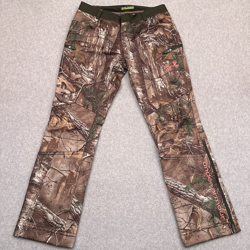 Under Armour Brown Camo Track Pants